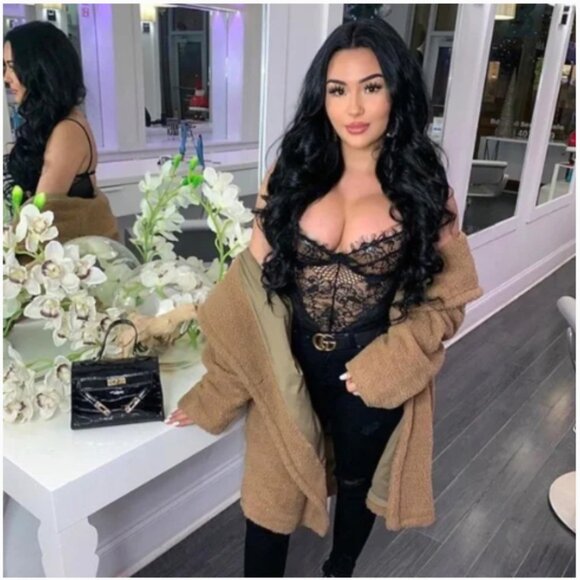 Fashion Nove Hopeless Romantic Teddy - Black - Picture 6 of 12